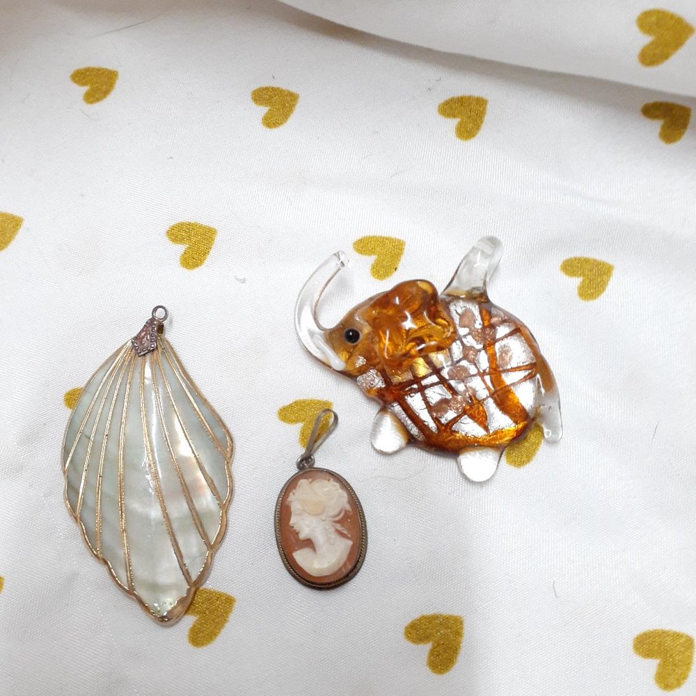 Elegant Woman's Brooches